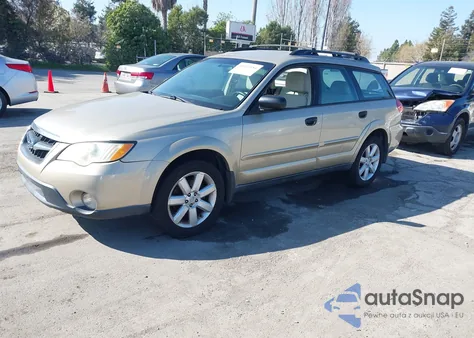2008 Subaru Outback 2.5I/2.5I L.l. Bean Edition z USA, uszkodzony, nr VIN 4S4BP61C587303662